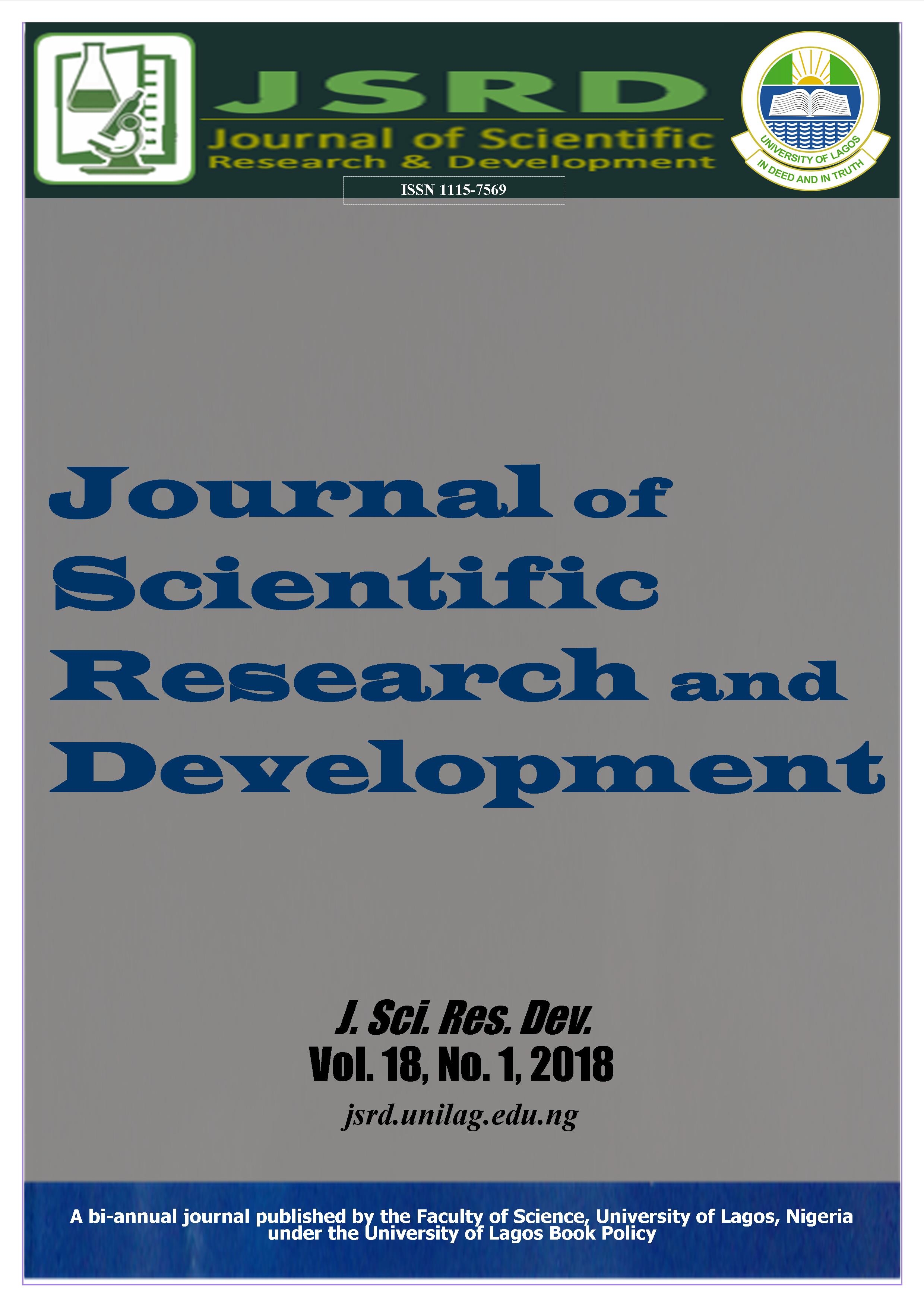 J. Sci. Res. Dev. Vol. 18, No. 1 (2018)